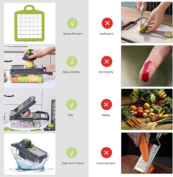 16 In 1 Vegetable Chopper Slicer - Clicky