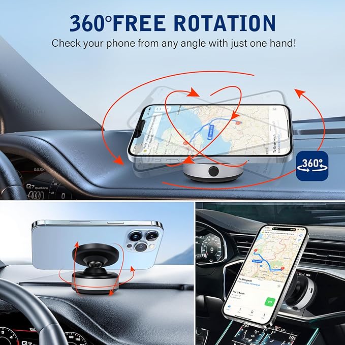 Portable Vacuum Phone Holder