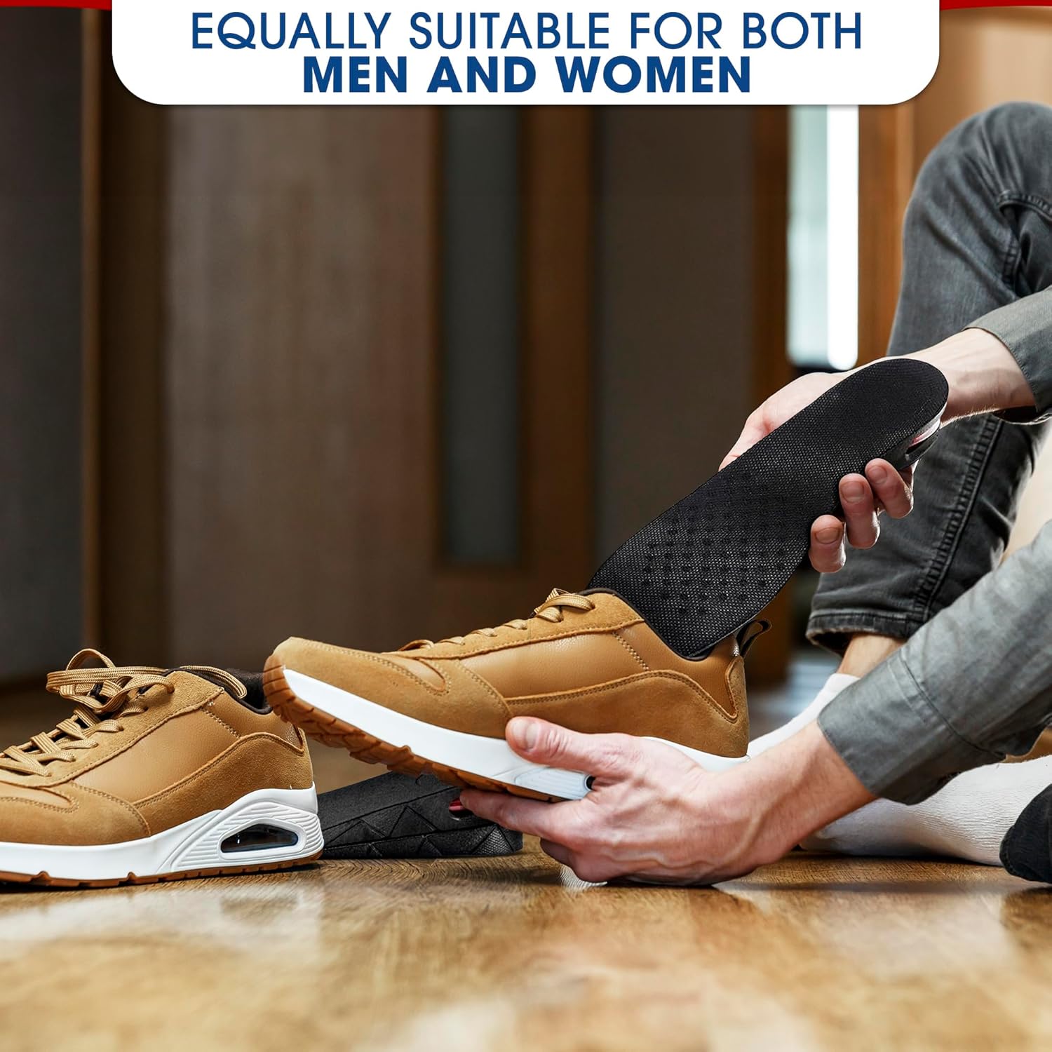 Height Increase Insoles 4-Layer 1.2inch to 3.5inch for Men and Women