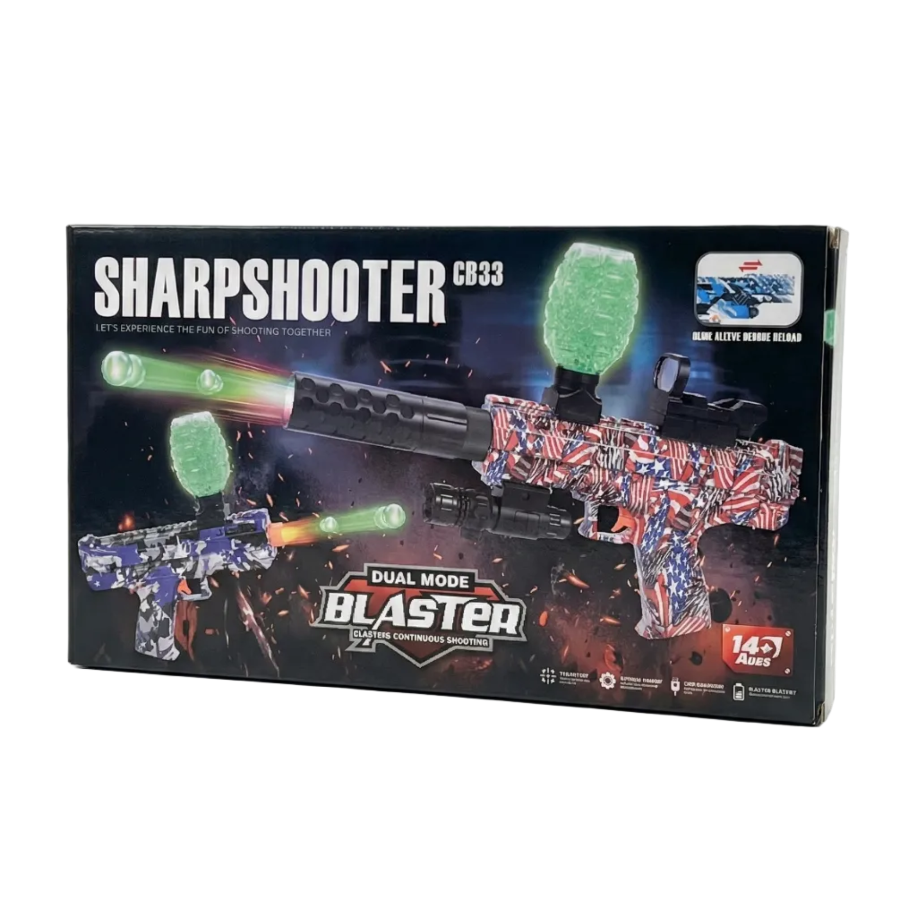 Sharpshooter CB33 Dual Mode Blaster