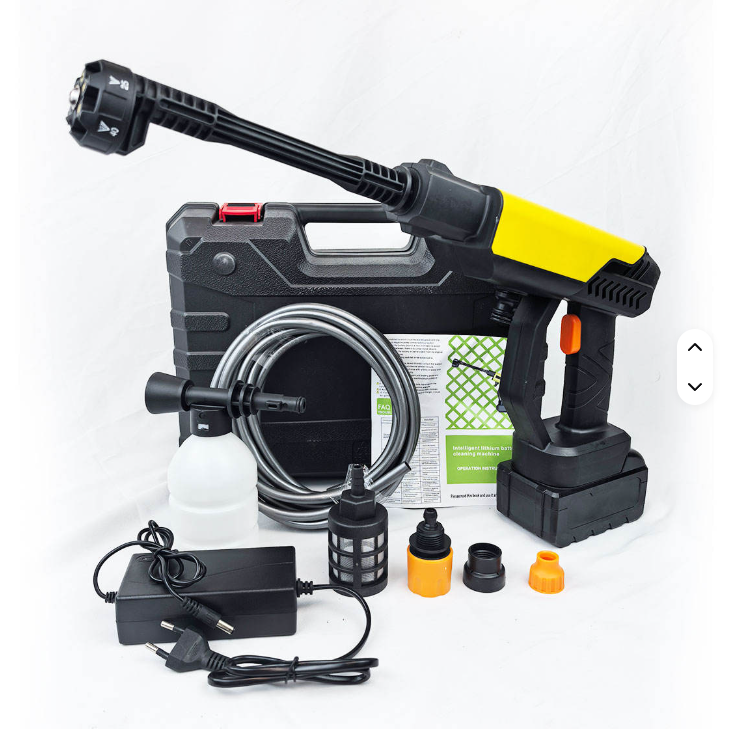 Cordless Pressure Washer – Bucket-Fed, No Hookup Needed 48V Battery