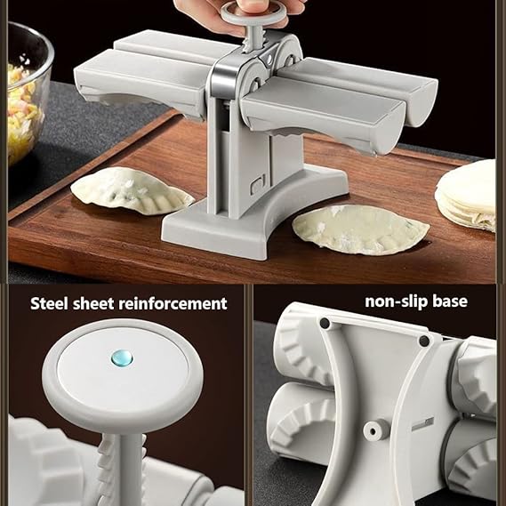 Automatic Double - Headed Dumpling Artifact Manual Pressing Surface Dumpling Machine Mold Kitchen Dumpling Mold - Clicky