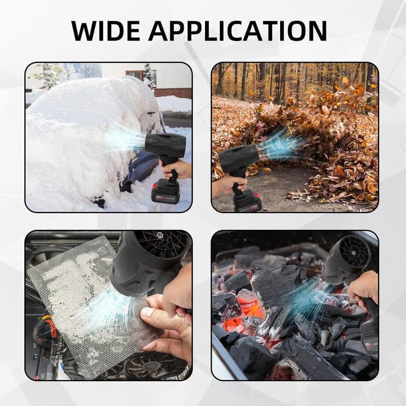 Original Turbo Jet Blower + box + 2 batteries and charger