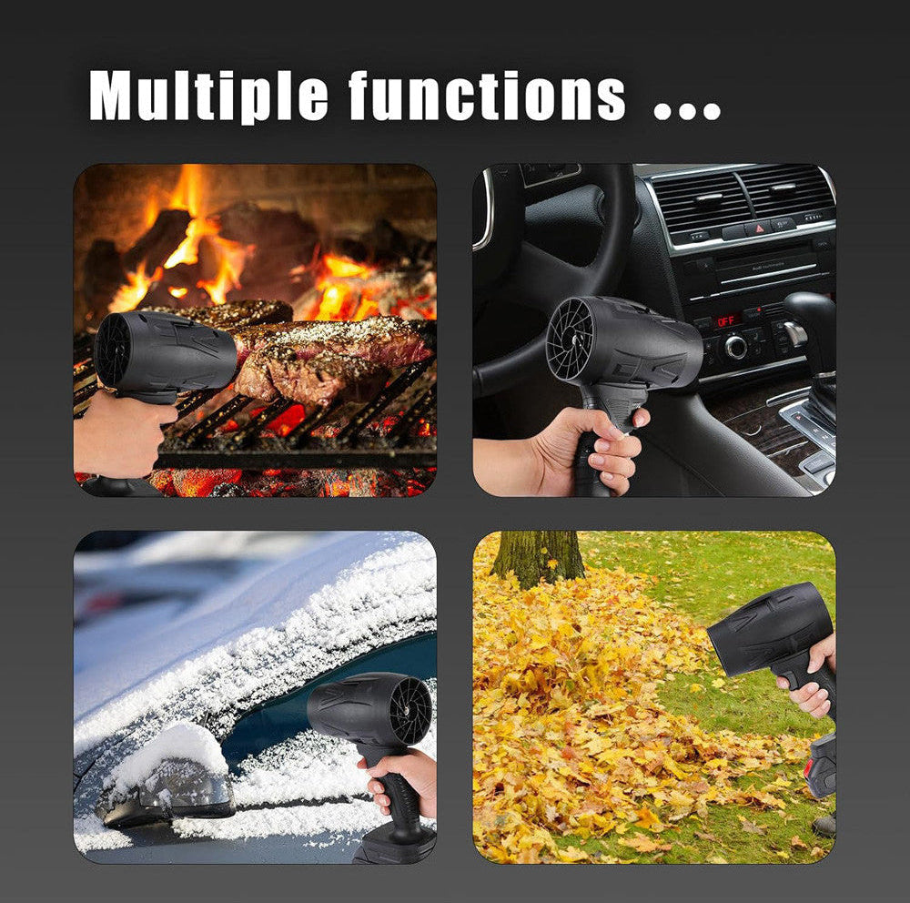 Original Turbo Jet Blower + box + 2 batteries and charger