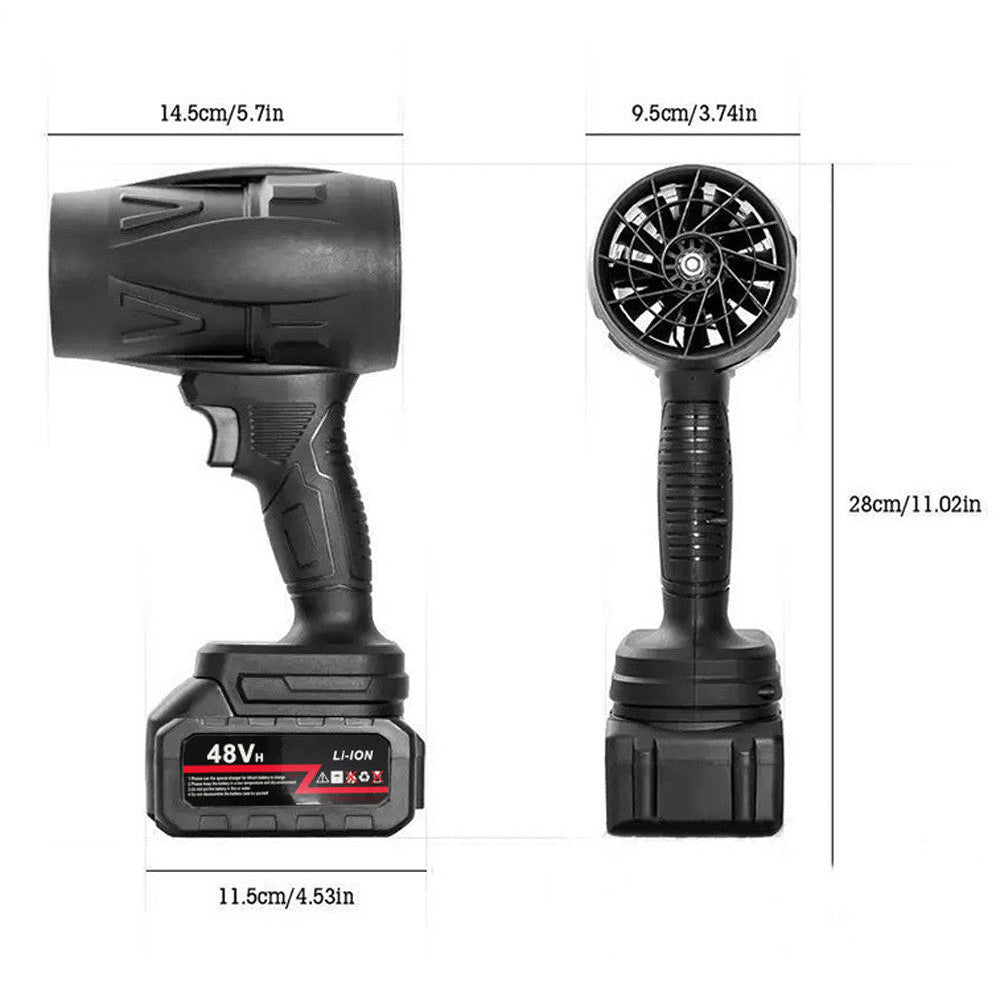 TURBO BLOWER MACHINE 48V + CLEANING WATER GUN 48V OFFER