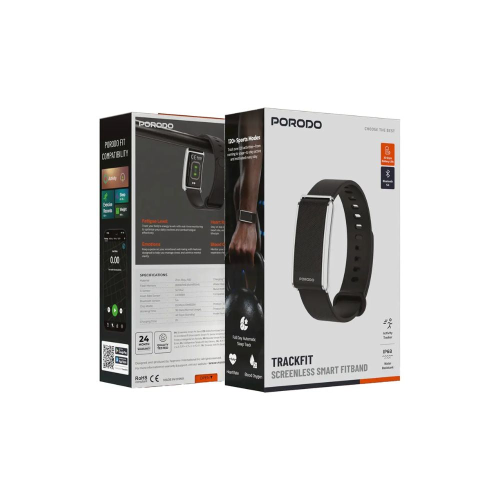 Porodo TrackFit Smart Fitness Band