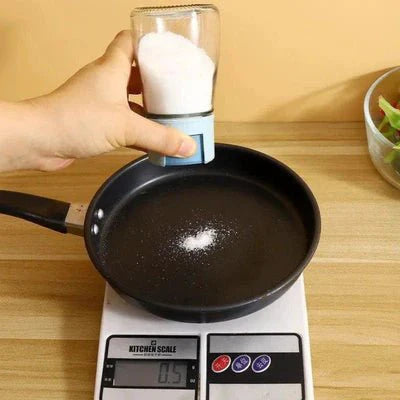 Quantitative Salt Shaker Push Type Salt Control Bottle - Clicky