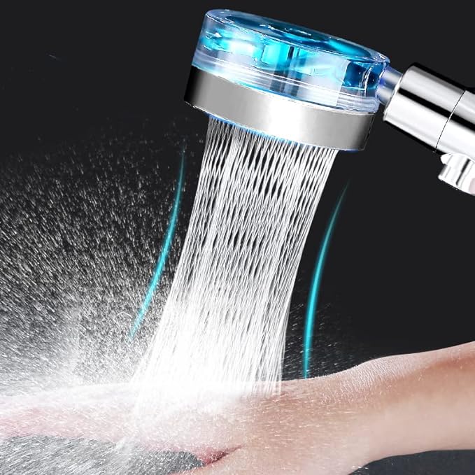 Water Saving Flow 360° Rotating High-pressure ShowerHead