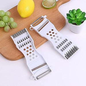 5 In 1 Multifunction Vegetable Fruit Grater Slicer Peeler - Clicky