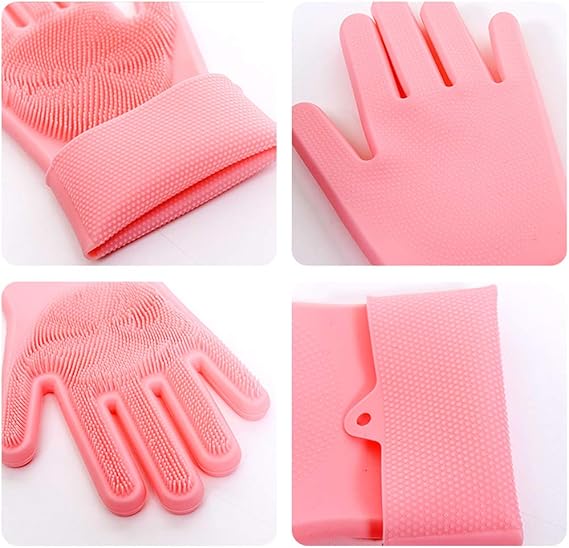 Kitchen silicone gloves