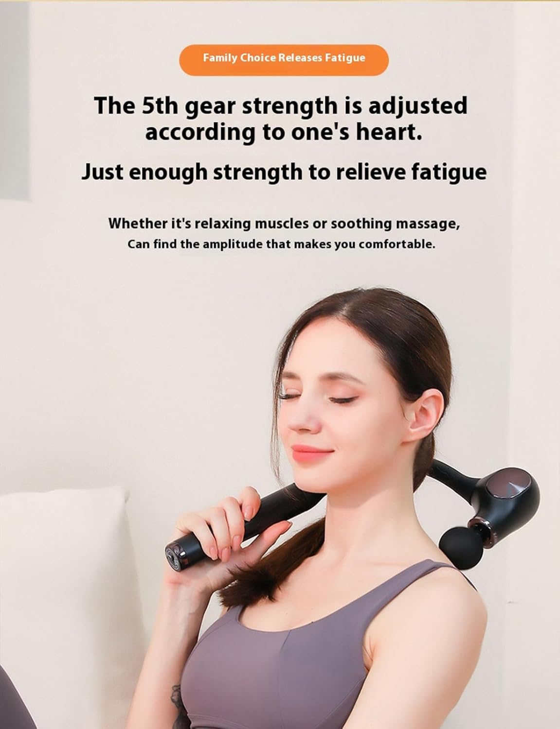 Massage Hammer With 4 Replaceable Heads