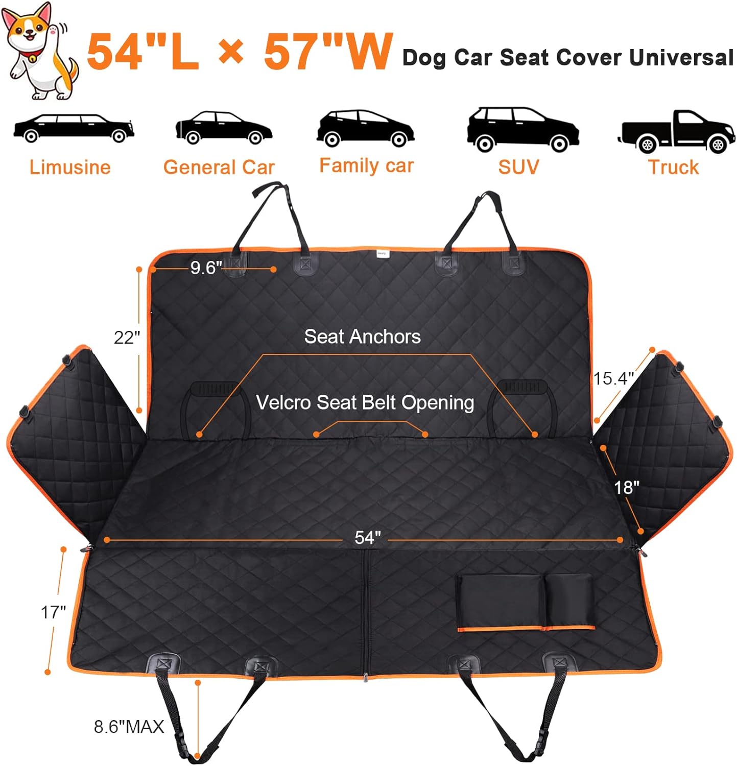 Dog Car Seat Cover
