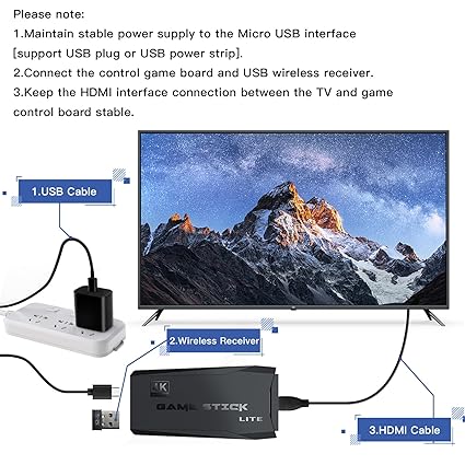 Game Stick 4K (Up To 10.000 Games)