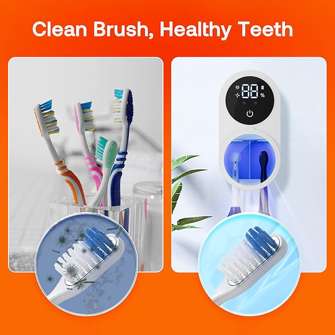 Toothbrush Sanitizer, Wall Mounted