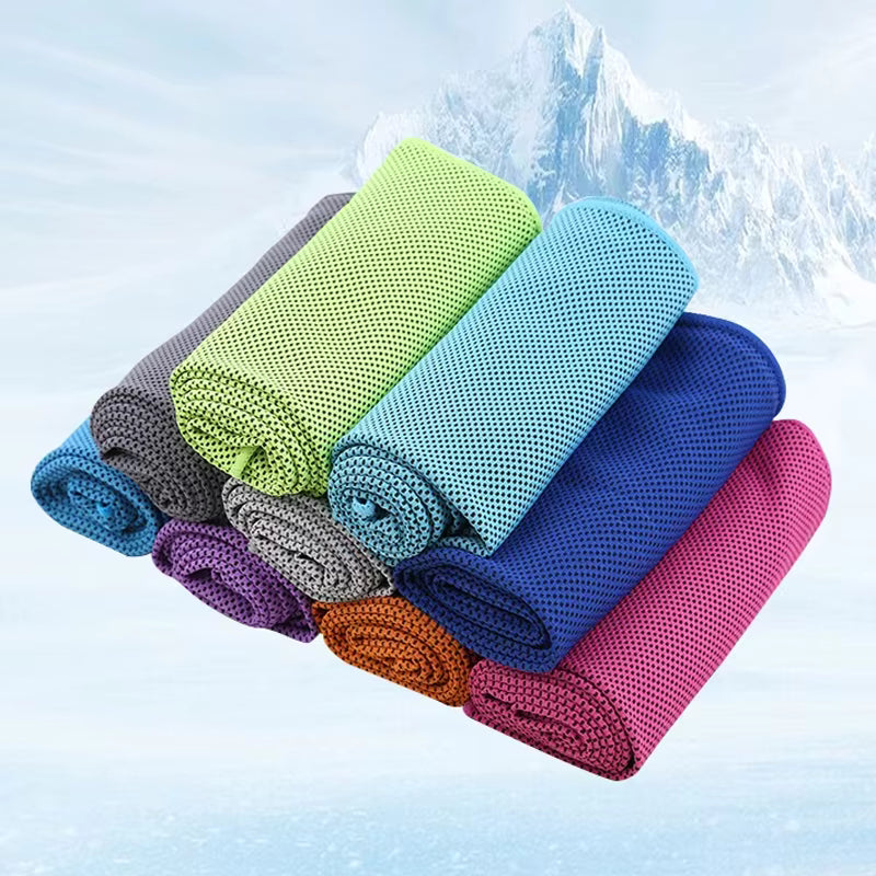 Sports Towel With Silicone Case
