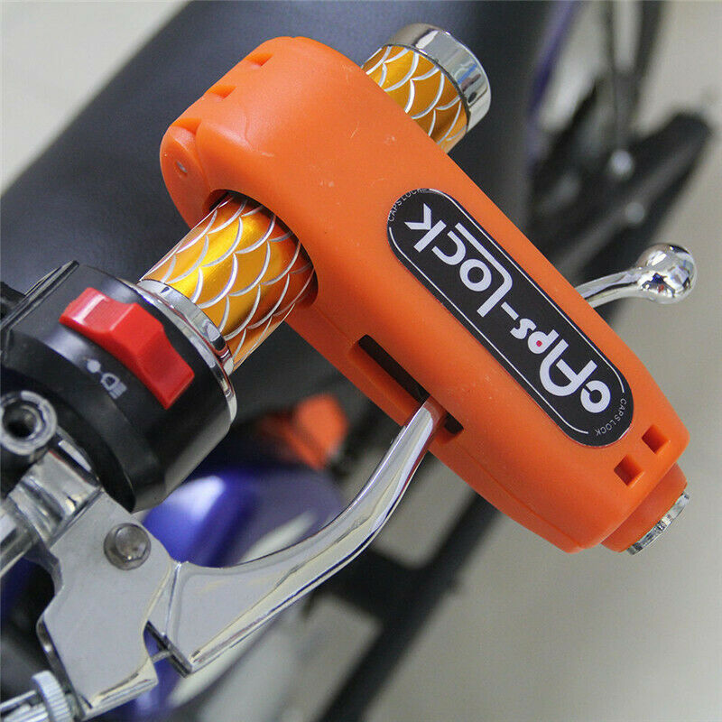 Grip Lock Motorcycle Handlebar- lock the brake lever in 2 seconds