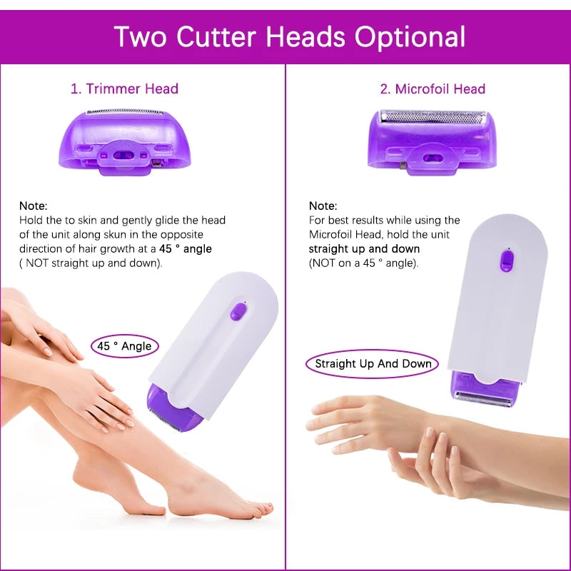 Hair Remover Painless Epilator With Micro Vibration