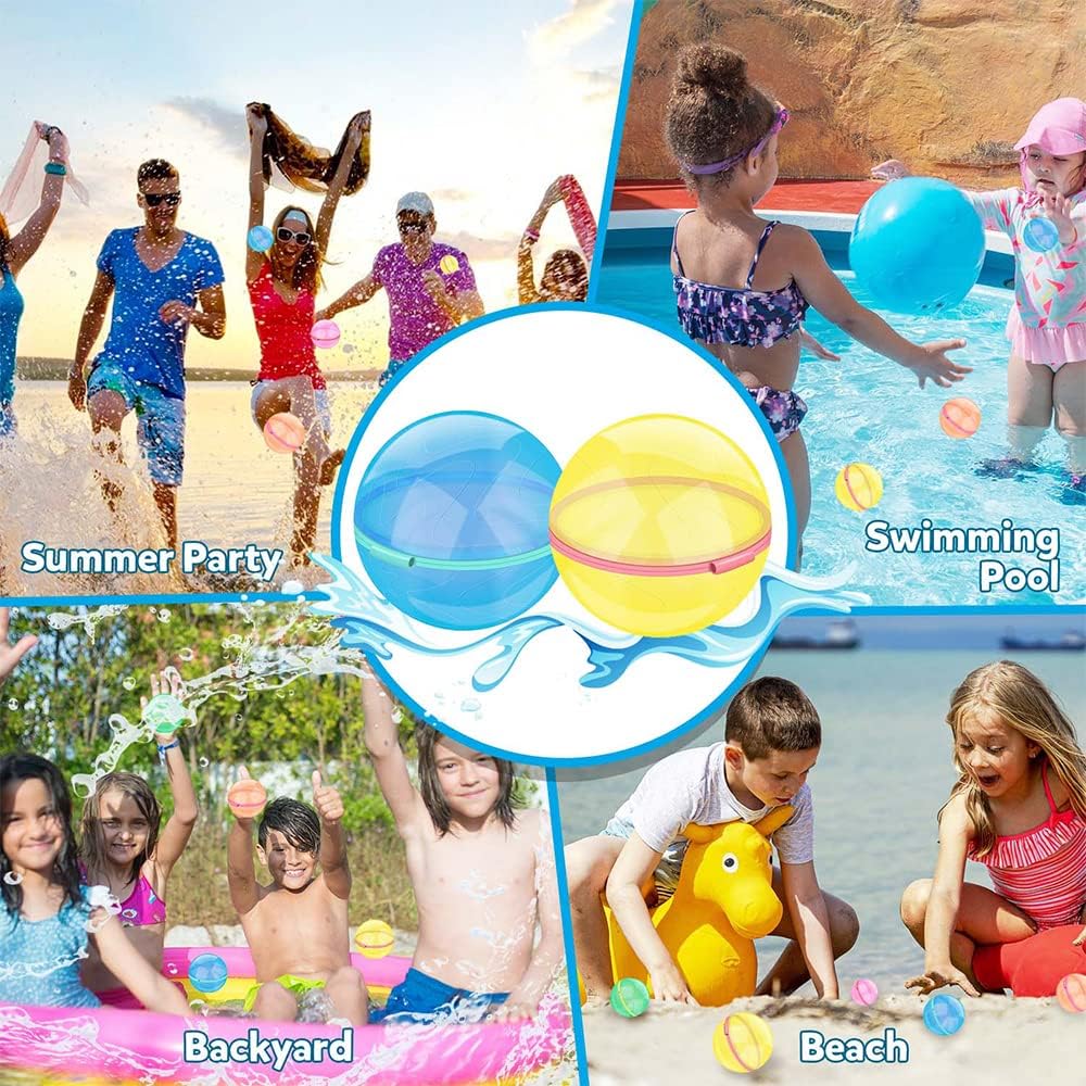 Magnetic Water Balloons (6 pcs per pack)