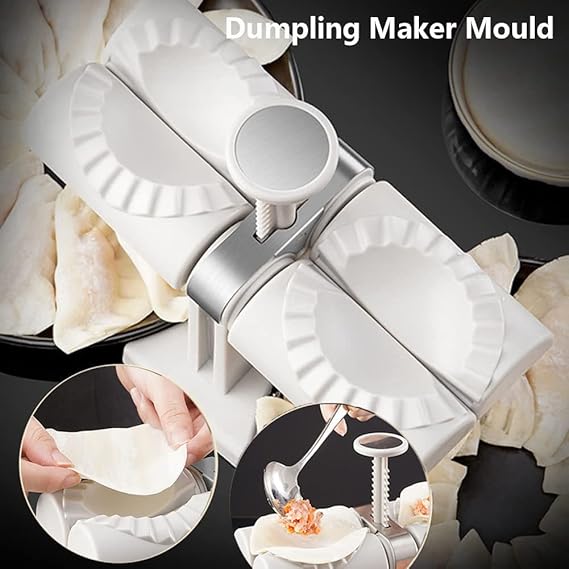 Automatic Double - Headed Dumpling Artifact Manual Pressing Surface Dumpling Machine Mold Kitchen Dumpling Mold - Clicky