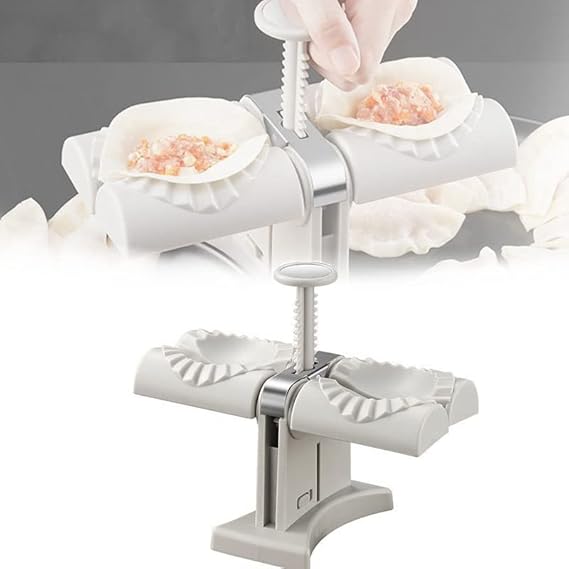 Automatic Double - Headed Dumpling Artifact Manual Pressing Surface Dumpling Machine Mold Kitchen Dumpling Mold - Clicky