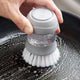 cleaning brush with soap dispenser - Clicky