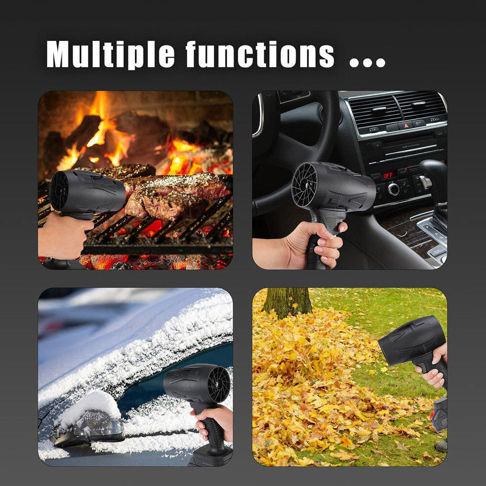 TURBO BLOWER MACHINE 48V + CLEANING WATER GUN 48V OFFER