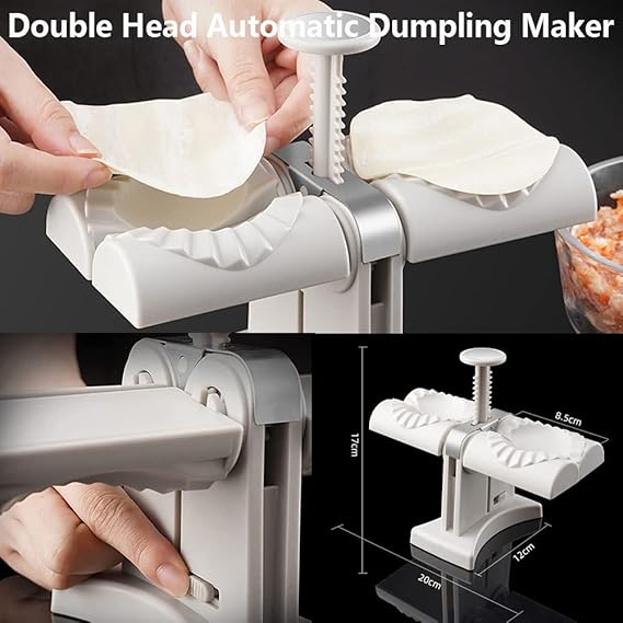 Automatic Double-Headed Dumpling Artifact Manual Pressing Surface Dumpling Machine Mold Kitchen Dumpling Mold