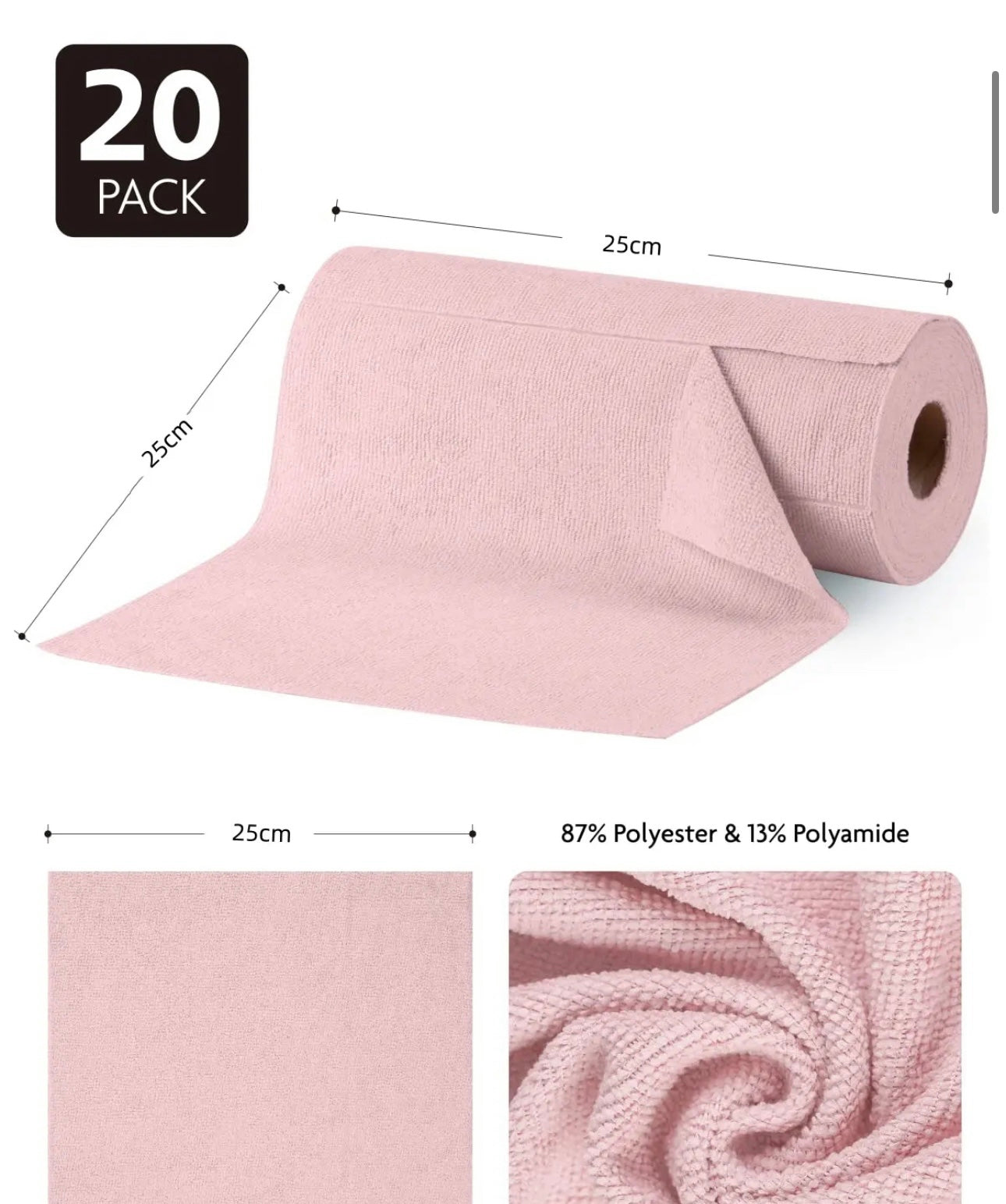 Microfiber Towels kitchen 20 pieces