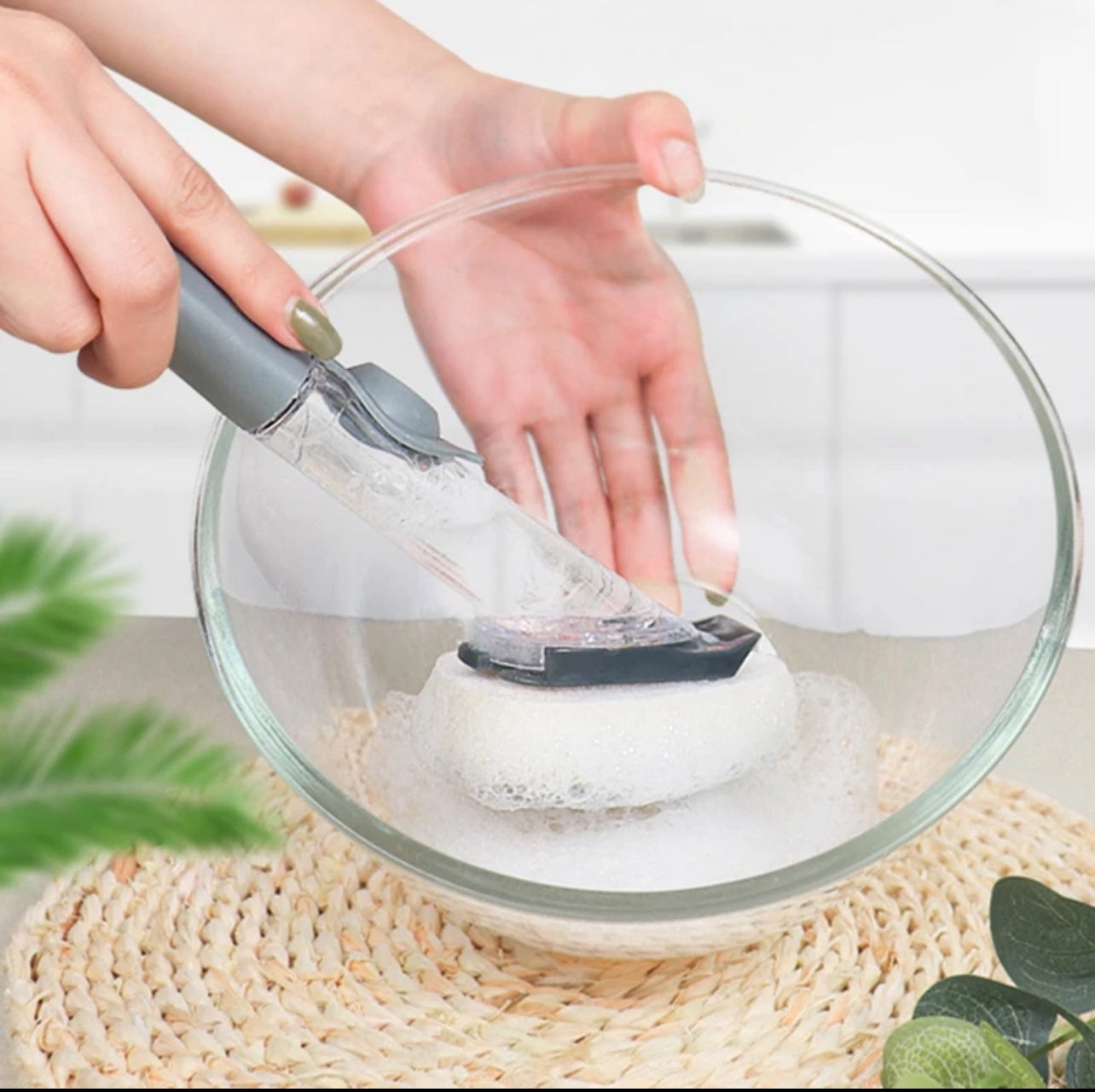 Kitchen Cleaning Brush 2 in 1