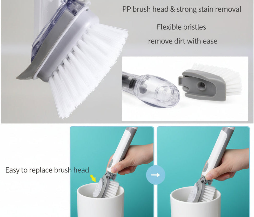 Kitchen Cleaning Brush 2 in 1 - Clicky