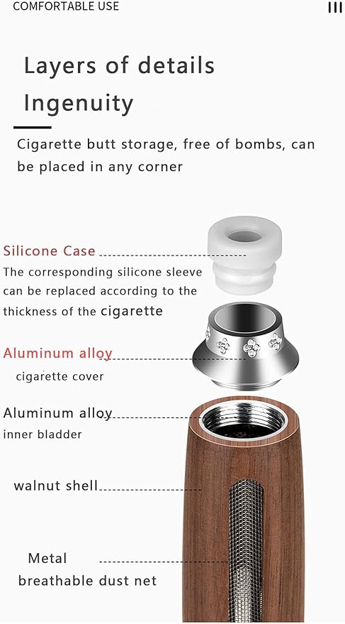 Portable Ashtray - Clicky