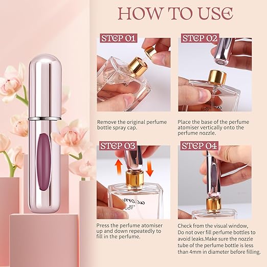 Portable Perfume Travel Refillable Bottle - Clicky