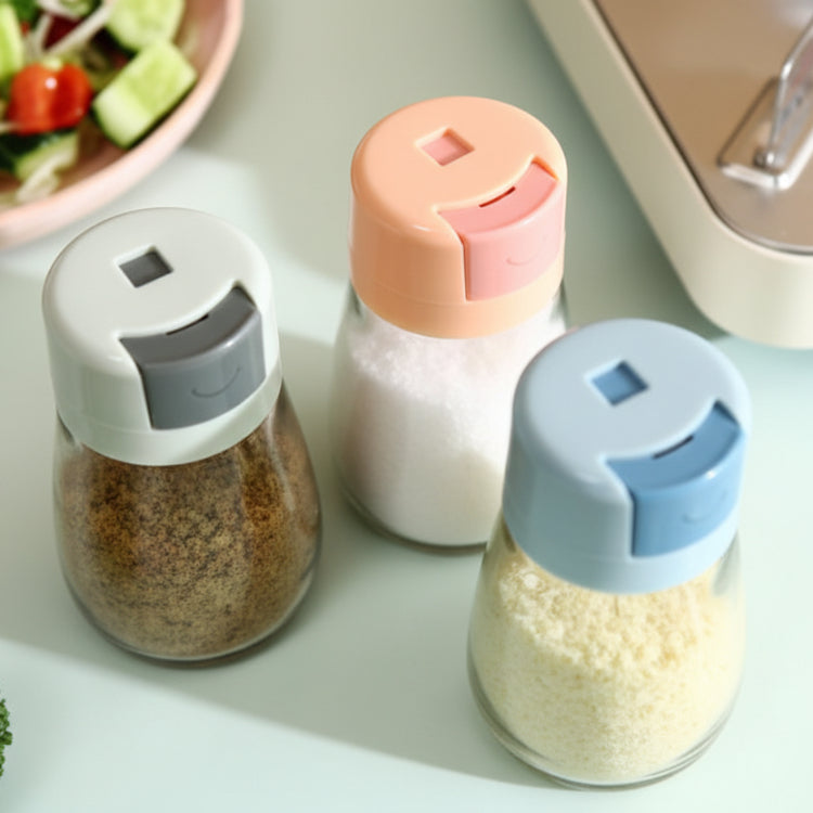 Quantitative Salt Shaker Push Type Salt Control Bottle - Clicky
