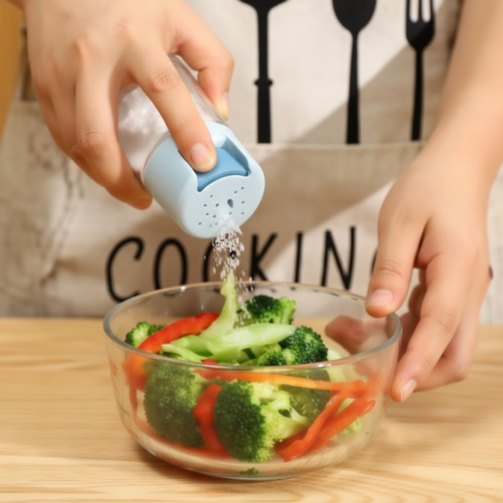 Quantitative Salt Shaker Push Type Salt Control Bottle - Clicky
