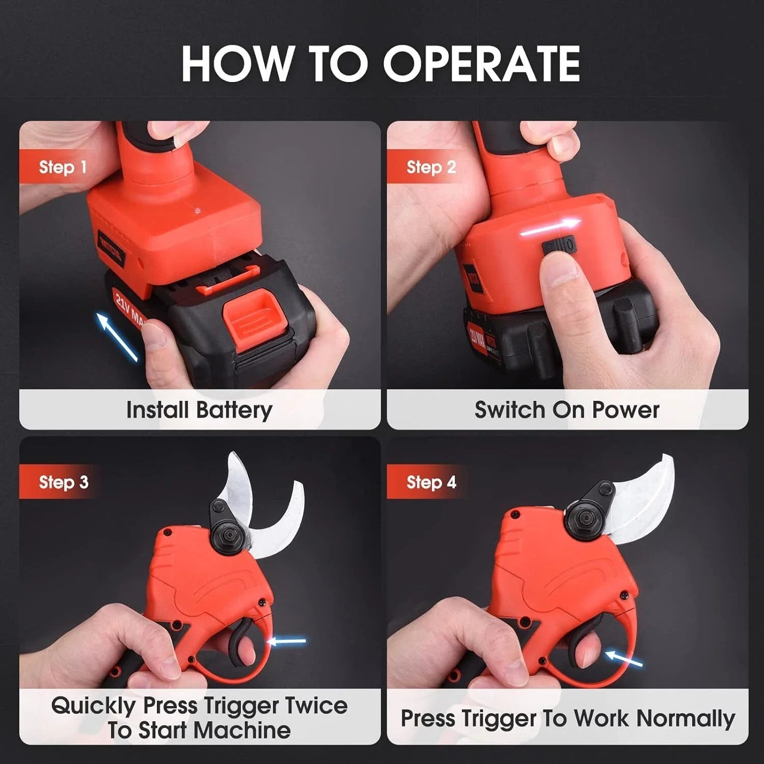 Electric Pruning Shears