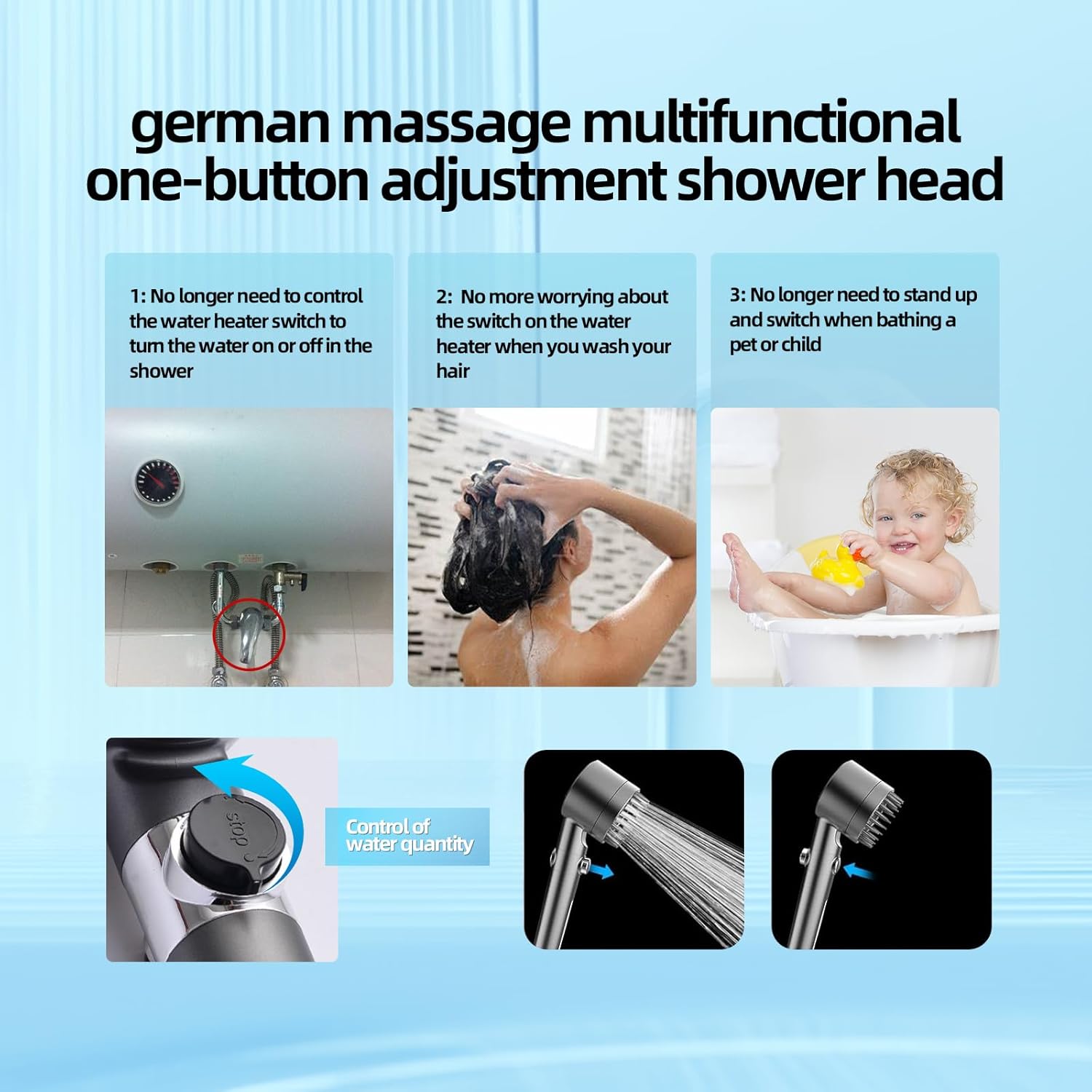 Shower Head Massager - Clicky