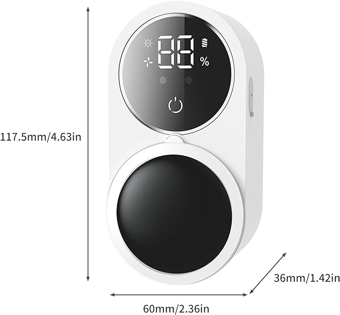 Toothbrush Sanitizer, Wall Mounted - Clicky